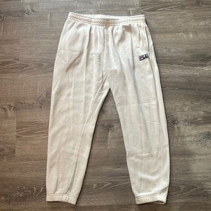 Fila white joggers